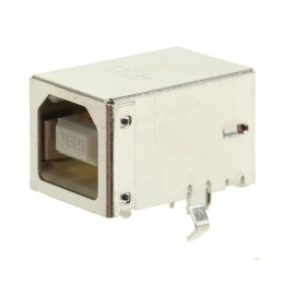 1 pcs - Molex Right Angle, Through Hole, Socket Type B USB Connector