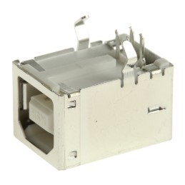 1 pcs - Molex Right Angle, Through Hole, Socket Type B USB Connector