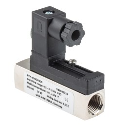 1 pcs - RS PRO Piston Inline Flow Switch for Liquid, 0.5 L/min Min, 3 L/min Max