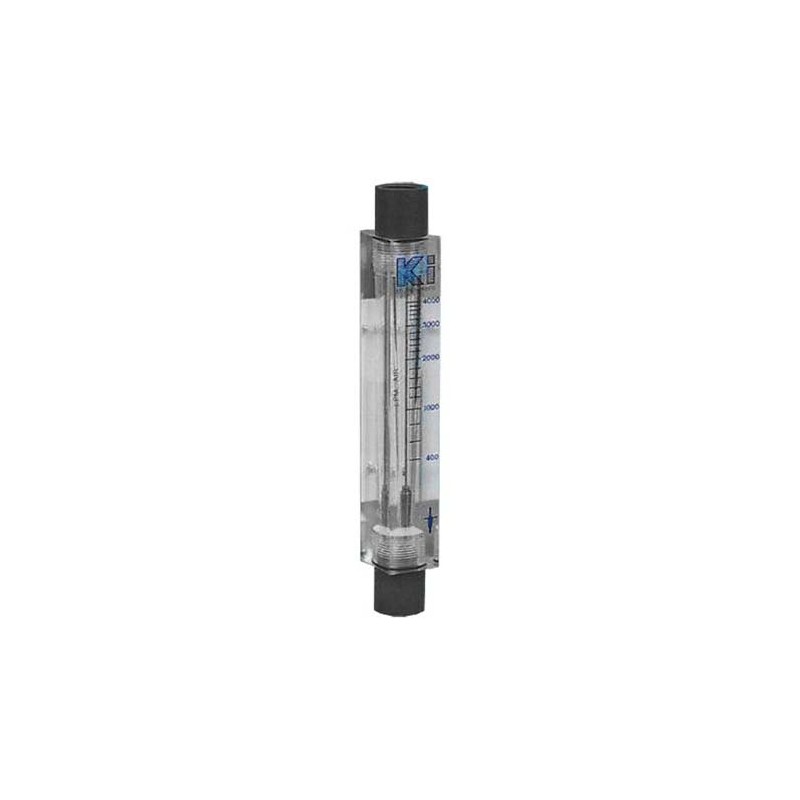 1 pcs - Key Instruments FR5000 Series Variable Area Flow Meter for Gas, 100 L/min Min, 1400 L/min Max