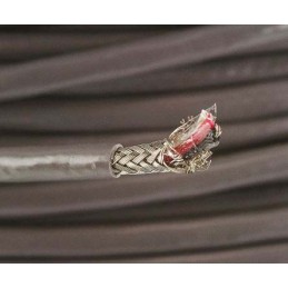 1 Reel of 100 M - Alpha Wire Alpha Essentials Control Cable, 3 Cores, 0.56 mm², Screened, 100m, Grey PVC Sheath, 20 AWG