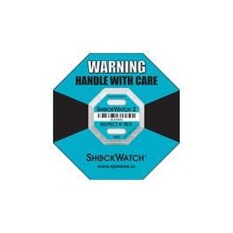10 pcs : 46000K - Multiple Function Sensor Modules ShockWatch 2 - 10G -Serialized, includes framing label