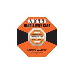 10 pcs : 51000K - Multiple Function Sensor Modules ShockWatch 2 - 75G - Serialized, includes framing label