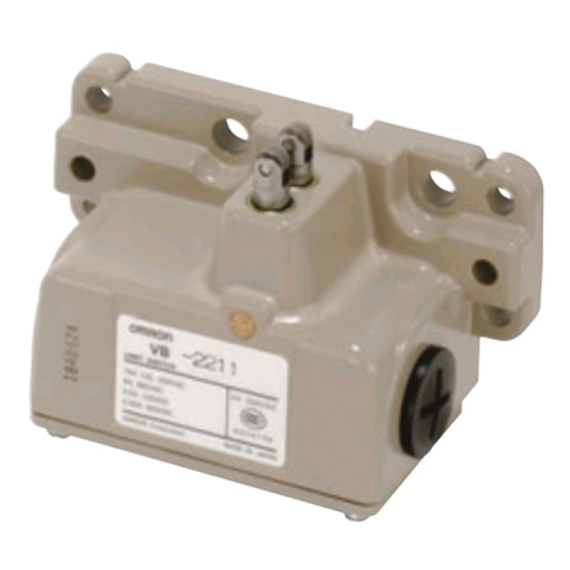 1 pcs - Omron Roller Plunger Limit Switch, NO/NC, IP67, SPDT, Die Cast Aluminium Housing, 250V ac Max, 250 V ac 10 A, 125 V dc