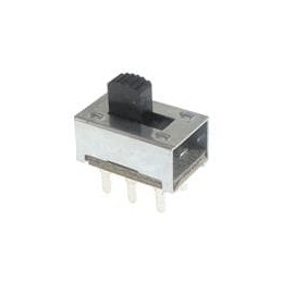 10 pcs : GF-126-0159 - Slide Switches MINATURE DPDT PC MT