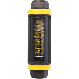 1 pcs - Parker Easiflow Series Variable Area Flow Meter for Liquid, 10 L/min Min, 150 L/min Max