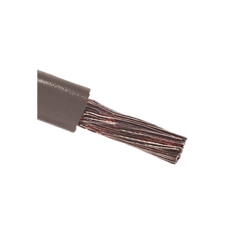 1 Reel of 100 M - RS PRO Grey 10 mm² Hook Up Wire, 8 AWG, 72/0.4 mm, 100m, PVC Insulation