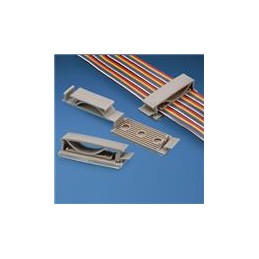10 pcs : FCH2-A-T14 - Cable Mounting & Accessories 2 FLAT CABLE HOLDER