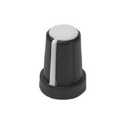10 pcs : 1227-J - Knobs & Dials S/T Control Knob 6mm Flat to 4.5mm