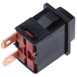 1 pcs - Marquardt Push Button Switch, Panel Mount, SPST, IP40