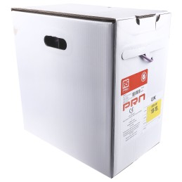 1 Reel of 305 M - RS PRO Cat6 Ethernet Cable, U/UTP, Purple LSZH Sheath, 305m, Low Smoke Zero Halogen (LSZH)