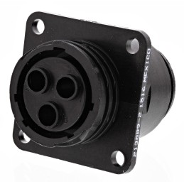 1 pcs - TE Connectivity Circular Connector, 3 Contacts, Panel Mount, Socket, Female, CPC Series 5 Series