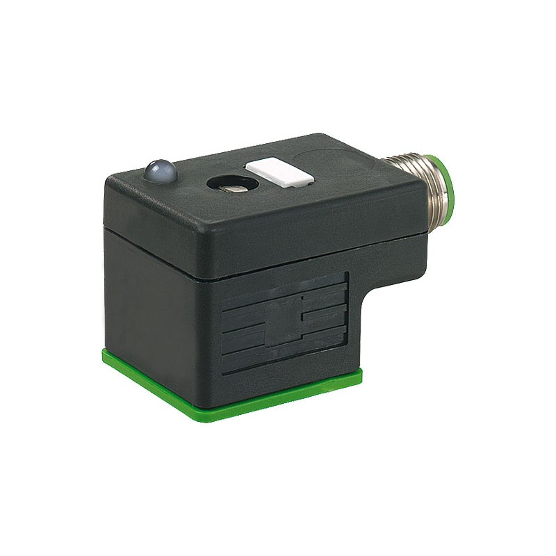 1 pcs - Murrelektronik Limited 5P DIN 43650 A, Female DIN 43650 Solenoid Connector with Indicator Light, 24 V Voltage