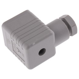1 pcs - Hirschmann GDM 2P+E DIN 43650 A, Female Solenoid Valve Connector, No, 250 V Voltage