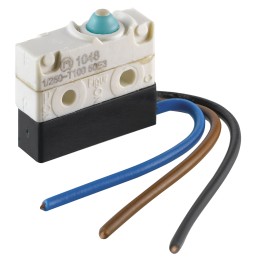 1 pcs - Marquardt Button Micro Switch, Cable Terminal, 3 A @ 250 V ac, SP-CO, IP67