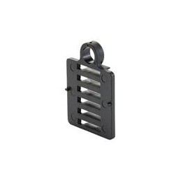 10 pcs : OFSH-T-12-01BLK - Cable Mounting & Accessories Fiber Splice Holdr,Screw Mnt,Black, Fiber Splice Holdr,Black