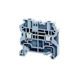 10 pcs : CY4/BL - DIN Rail Terminal Blocks DIN Term Blk, Screw, Feed-Thru