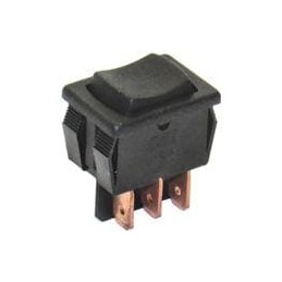 10 pcs : GRS-4013C-0001 - Rocker Switches SPDT BLK MOM-OFF-MOM