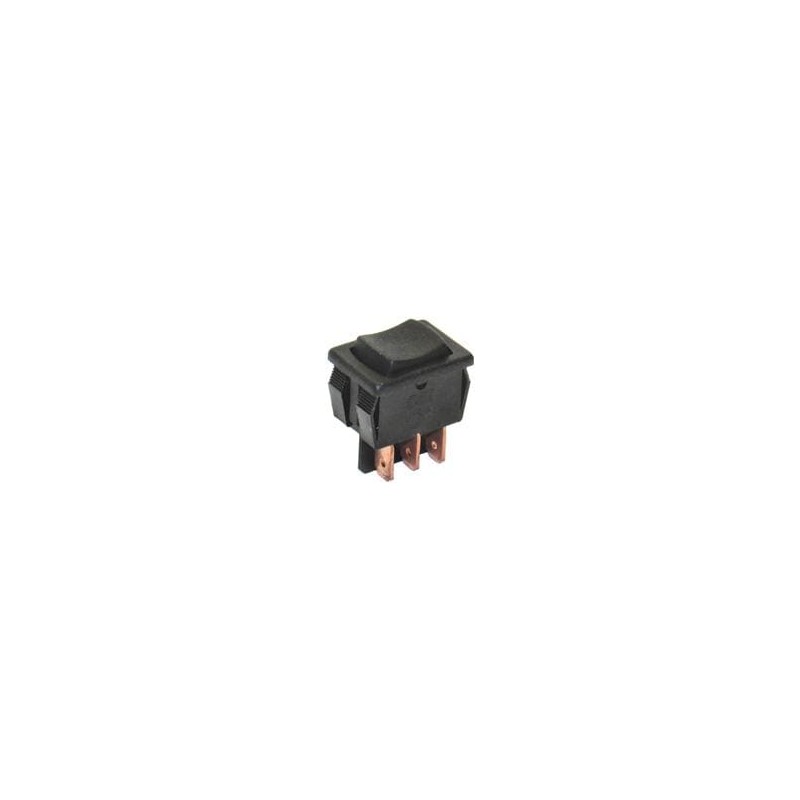 10 pcs : GRS-4013C-0001 - Rocker Switches SPDT BLK MOM-OFF-MOM