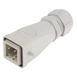 1 pcs - Epic Contact H-A Heavy Duty Power Connector Hood, 3 Contacts, M20 Thread