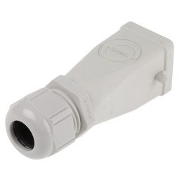 1 pcs - Epic Contact H-A Heavy Duty Power Connector Hood, 3 Contacts, M20 Thread