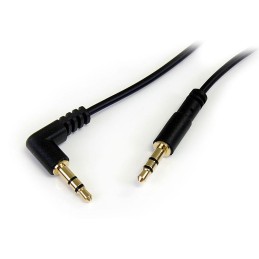 1 pcs - StarTech.com Male 3.5mm Stereo Jack to Male 3.5mm Stereo Jack Aux Cable, Black, 300mm