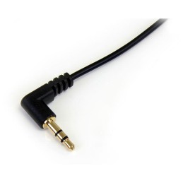 1 pcs - StarTech.com Male 3.5mm Stereo Jack to Male 3.5mm Stereo Jack Aux Cable, Black, 300mm