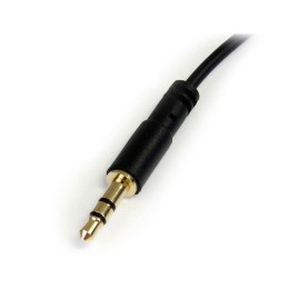 1 pcs - StarTech.com Male 3.5mm Stereo Jack to Male 3.5mm Stereo Jack Aux Cable, Black, 300mm