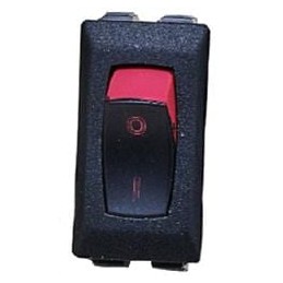 10 pcs : NAA-211-BI31-00 - Rocker Switches SPST RED EDGE