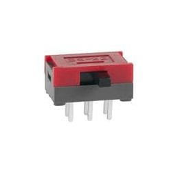 10 pcs : SS22SDH2 - Slide Switches DPDT ON-ON-ON SIDE