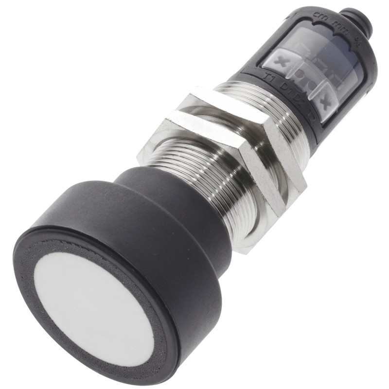 1 pcs - BALLUFF Ultrasonic Barrel-Style Proximity Sensor, M30 x 1.5, 350 - 5000 mm Detection, 9 - 30 V dc, IP67