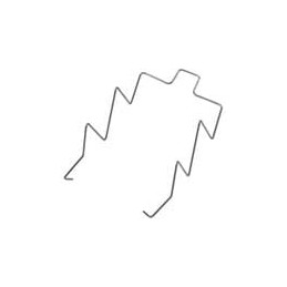 10 pcs : 16-1351 - Relay Sockets & Fixings Hold-down Clip for Relays