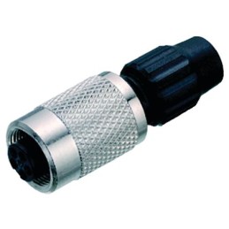1 pcs - binder Circular Connector, 8 Contacts, Cable Mount, M9 Connector, Socket, Female, IP40, 711 Series