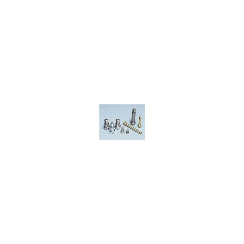 10 pcs : 7008-SS - Screws & Fasteners 9/32 X 0.125 6-32 SLOTTED SHLDR SCREW
