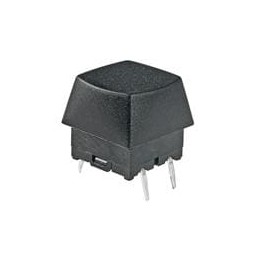 10 pcs : JB15KP/H7E - Tactile Switches SPST OFF(ON) SHORT STRGHT PC YELLOW