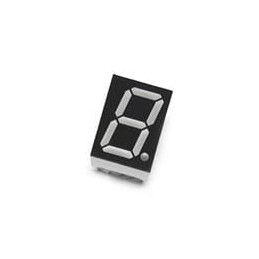 10 pcs : HDSP-515A - LED Displays & Accessories S4,PCB,0.56S,AlGaAs CC,T/S Black