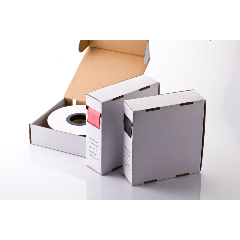 1 pcs - RS PRO Heat Shrink Tubing, Black 5mm Sleeve Dia. x 10m Length 2:1 Ratio