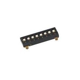 10 pcs : TDS04SGNNTU04 - DIP Switches/SIP Switches TRI-STATE DIP 4P G RAISED TUBE