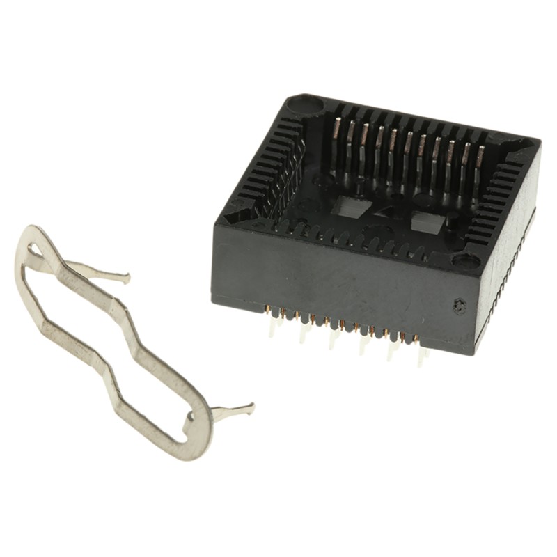 1 pcs - E-TEC 2.54mm Pitch 44 Way PLCC IC Socket