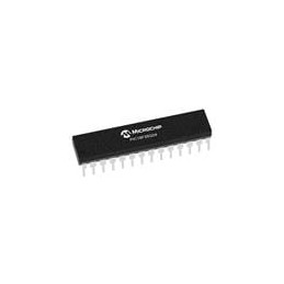 10 pcs : PIC18F26Q24-E/SP - 8-bit Microcontrollers - MCU 64KB Flash, 4KB RAM, 512bytes EEPROM, MVIO, 10b ADC2, 8b DAC, ACP, Comp