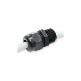 10 pcs : 3200 - Cable Glands, Strain Reliefs & Cord Grips .23' - .546' CABLE NPT HUB BLACK