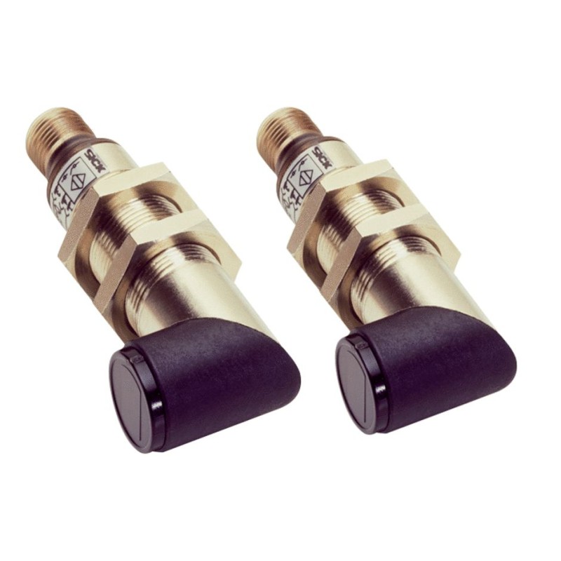 1 pcs - Sick Through Beam Photoelectric Sensor, Barrel Sensor, 0 - 20 m Detection Range