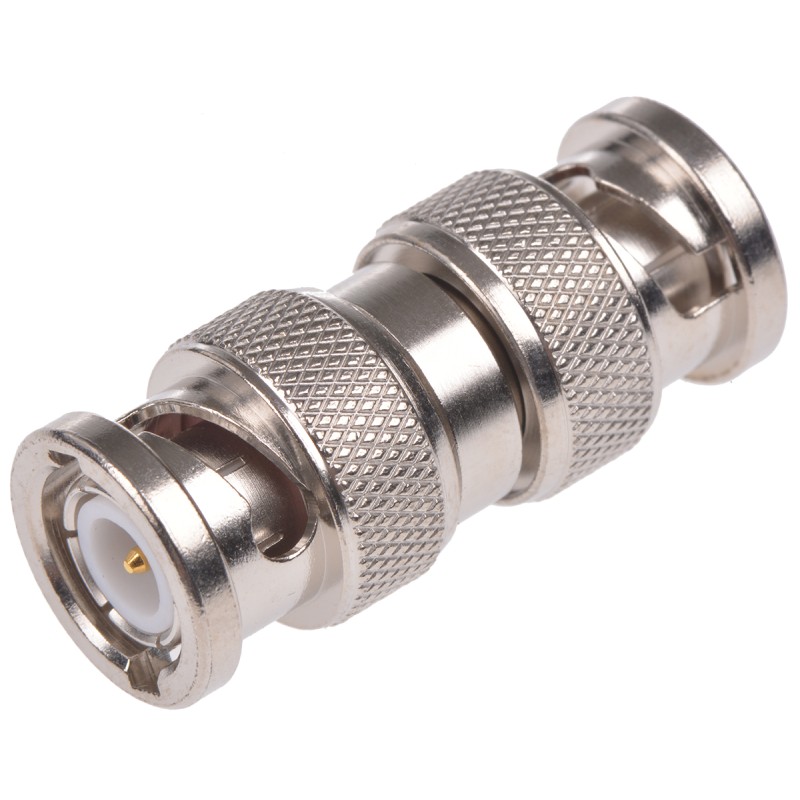 1 pcs - Telegartner Straight 50Ω RF Adapter BNC Plug to BNC Plug 4GHz