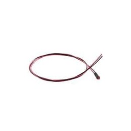 10 pcs : PM3RDW24.0 - LED Panel Mount Indicators Red 655nm 40mcd Diff Lens Wire