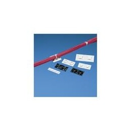 10 pcs : ABM100-A-C15 - Cable Tie Mounts ADHESIVE BACK MOUNT