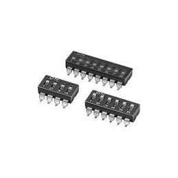 10 pcs : A6S-1101-H - DIP Switches/SIP Switches Dip Switch