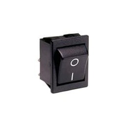 10 pcs : C1560VQAAA - Rocker Switches C1560VQN BLK 1