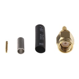 1 pcs - Molex, Plug Cable Mount SMA Connector, 50Ω, Crimp Termination, Straight Body