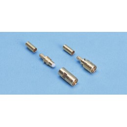 1 pcs - Radiall, Plug Cable Mount SMB Connector, 50Ω, Crimp Termination, Straight Body