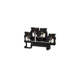 10 pcs : TBDR-12-15-BK - DIN Rail Terminal Blocks Terminal Block, Din Rail, 1.5mm Pitch, Black